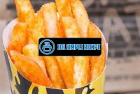 Unleash Your Inner Chef with Taco Bell Nacho Fries Recipe | 101 Simple Recipe