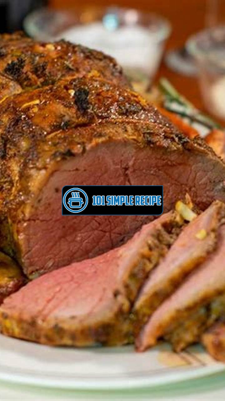 Master the Art of Tender Roast Beef in the Oven | 101 Simple Recipe