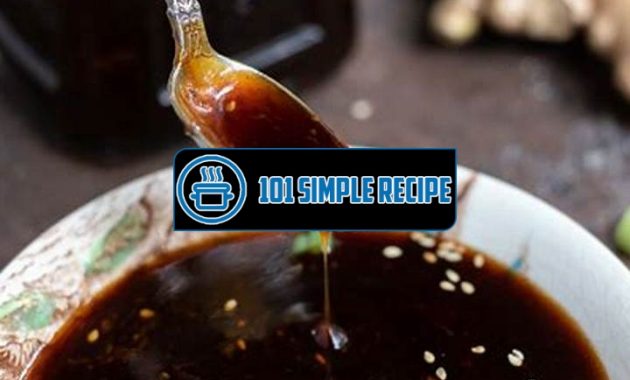 The Best Teriyaki Sauce Recipe for Flavorful Meals | 101 Simple Recipe