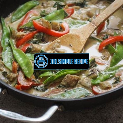 Delicious Thai Green Curry Eggplant Recipe | 101 Simple Recipe