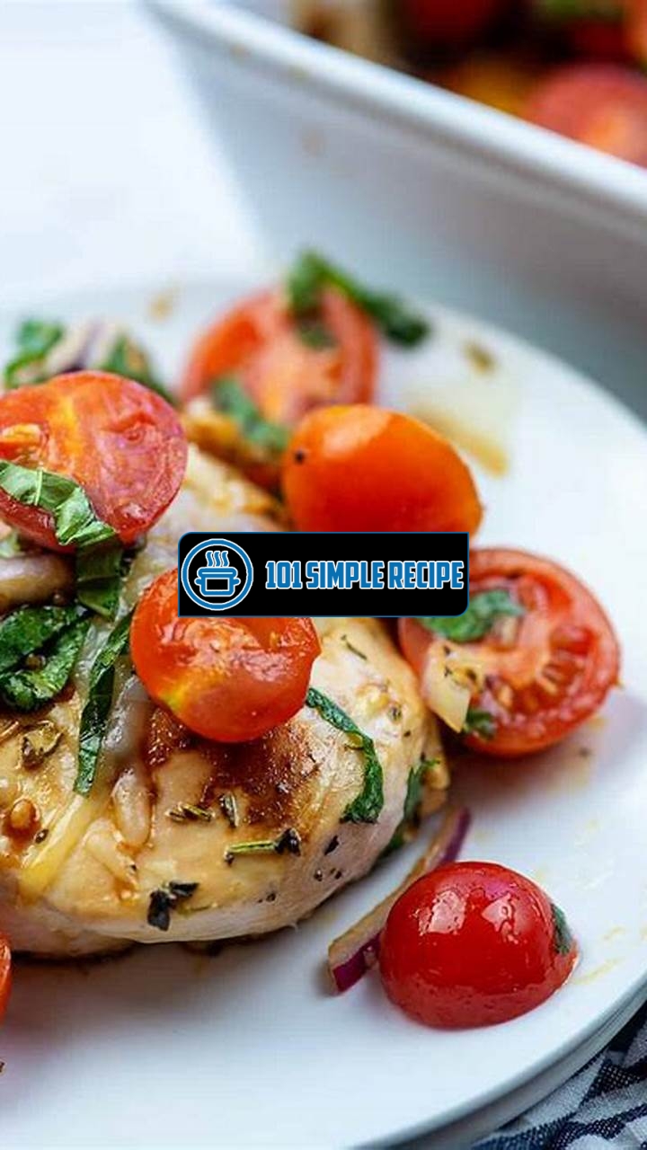 Delicious Bruschetta Chicken Recipe: Thatlowcarblife | 101 Simple Recipe