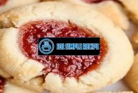 Delicious Thumbprint Cookies Recipe Without Eggs | 101 Simple Recipe