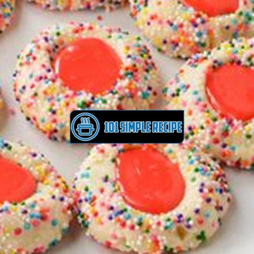 Irresistible Thumbprint Cookies with Icing Recipe | 101 Simple Recipe