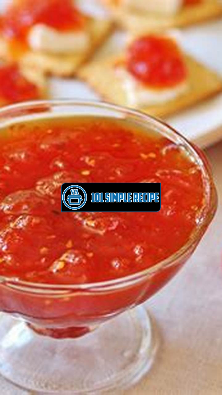Delicious Tomato Jam Recipe: A Tangy Twist for Your Taste Buds | 101 Simple Recipe