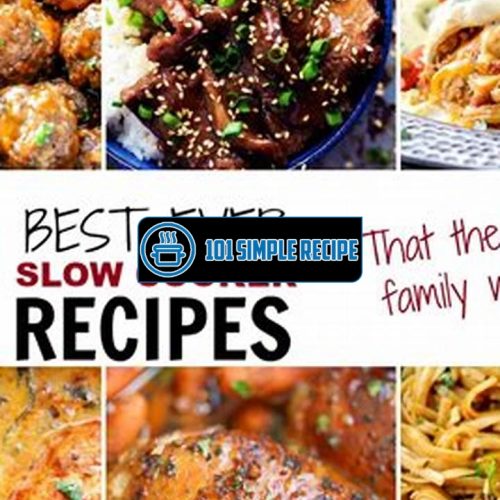 Uncover the Best Dinner Recipes for an Amazing Meal | 101 Simple Recipe