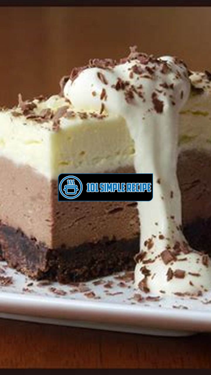 Indulge in Heavenly Bliss with Triple Chocolate Cheesecake | 101 Simple Recipe