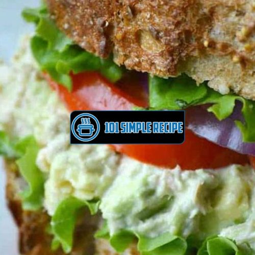 The Delicious Fusion of Tuna and Avocado Salad Sandwich | 101 Simple Recipe