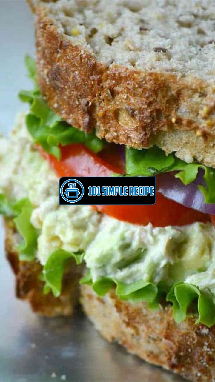The Delicious Fusion of Tuna and Avocado Salad Sandwich | 101 Simple Recipe