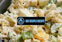 Delicious Tuna Pasta Salad Recipe with Egg | 101 Simple Recipe