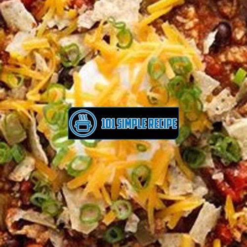 Delicious Turkey Chili Recipe for Food Network Fans | 101 Simple Recipe