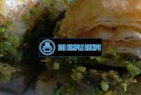 Delicious Turkish Pistachio Baklava Recipe | 101 Simple Recipe