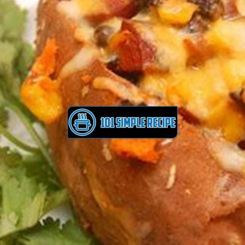 Delicious Twice Baked Sweet Potatoes with a Southwestern Twist | 101 Simple Recipe