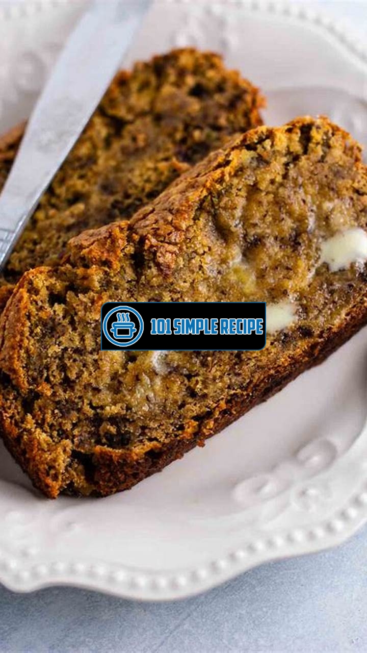 The Best Vegan Banana Bread Recipe for Healthy Snacking | 101 Simple Recipe