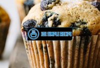Delicious Vegan Blueberry Muffins Recipe | 101 Simple Recipe