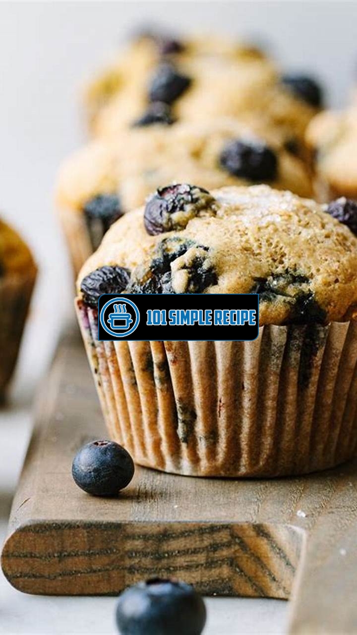 Delicious Vegan Blueberry Muffins Recipe | 101 Simple Recipe