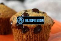 Indulge in Decadent Vegan Chocolate Chip Muffins from BBC | 101 Simple Recipe