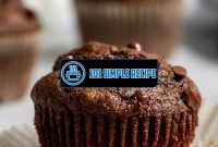 Indulge in Delicious Vegan Chocolate Muffins UK | 101 Simple Recipe