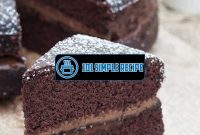 The Best Vegan Gluten Free Chocolate Cake in the UK | 101 Simple Recipe
