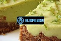 Delicious Vegan Key Lime Pie Recipe | 101 Simple Recipe