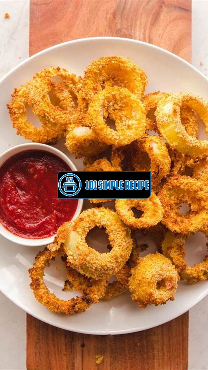 Delicious Vegan Onion Rings Recipe You'll Crave Now | 101 Simple Recipe