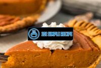 Delicious Vegan Pie Recipes for Every Occasion | 101 Simple Recipe