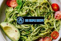 Delicious Vegan Recipes with Zucchini Noodles | 101 Simple Recipe