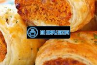 Delicious Vegan Sausage Rolls Recipe | 101 Simple Recipe