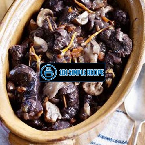 Delicious Venison Stew with Wild Mushrooms | 101 Simple Recipe