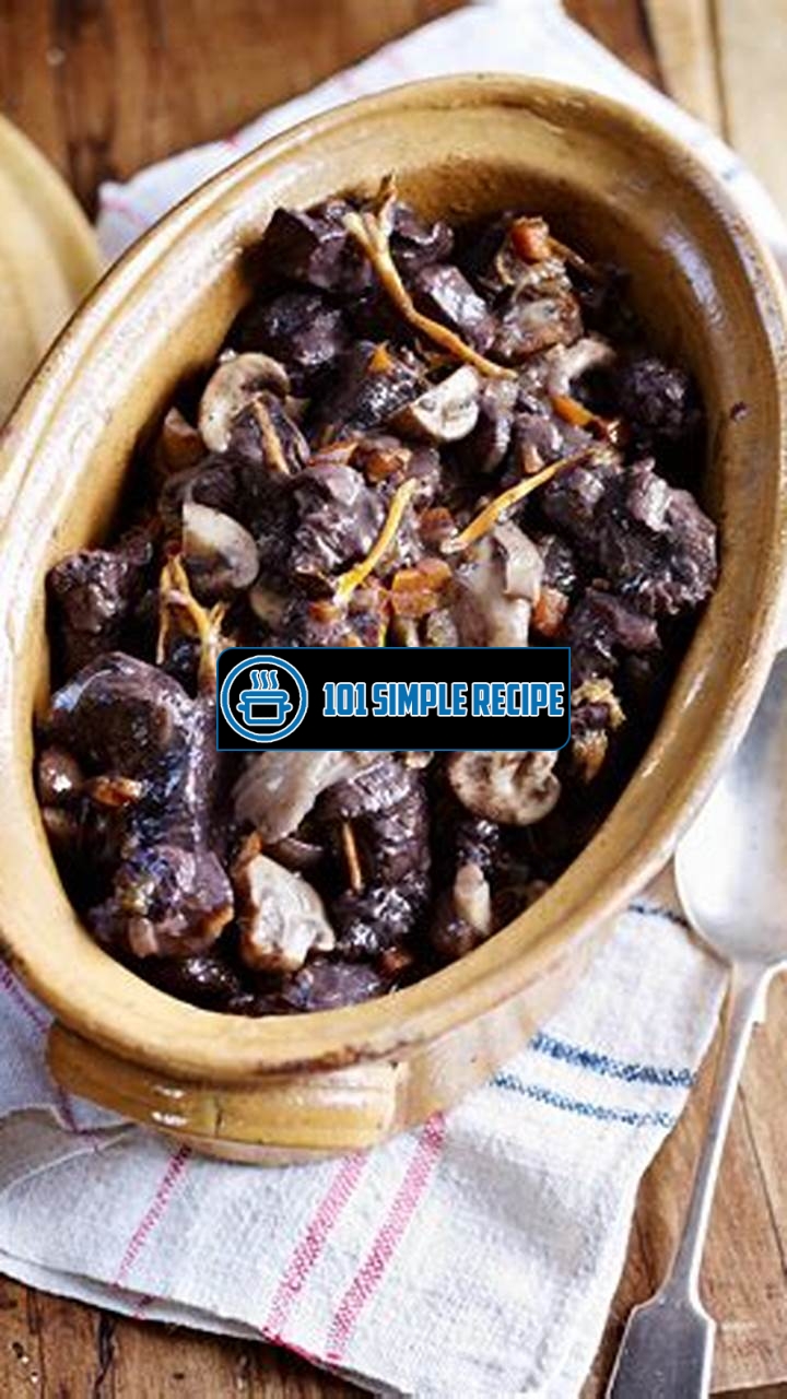 Delicious Venison Stew with Wild Mushrooms | 101 Simple Recipe