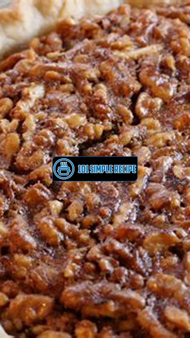 Delicious Walnut Maple Pie Recipe Image Source | 101 Simple Recipe