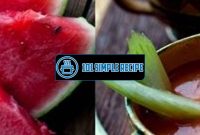 Delicious Watermelon Gazpacho Recipe from New York Times | 101 Simple Recipe