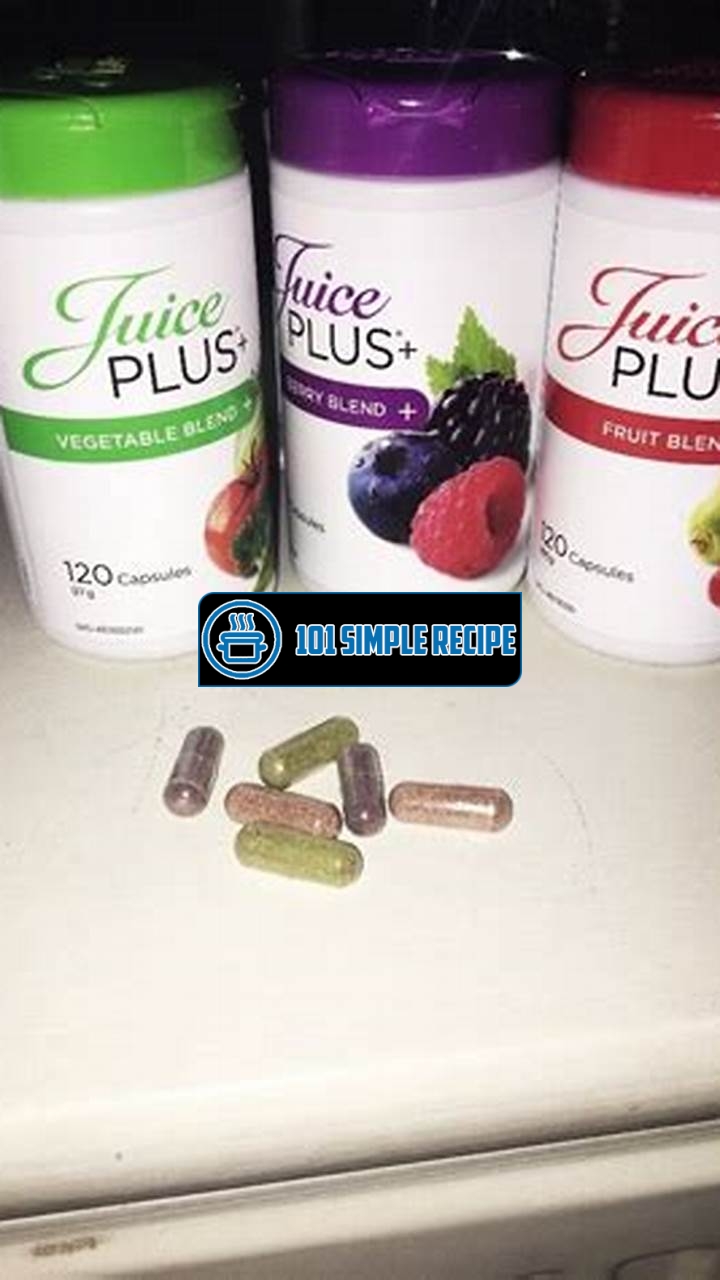 Master the Art of Weight Loss with Juice Plus | 101 Simple Recipe