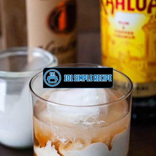 How to Make the Perfect White Russian Cocktail in the UK | 101 Simple Recipe