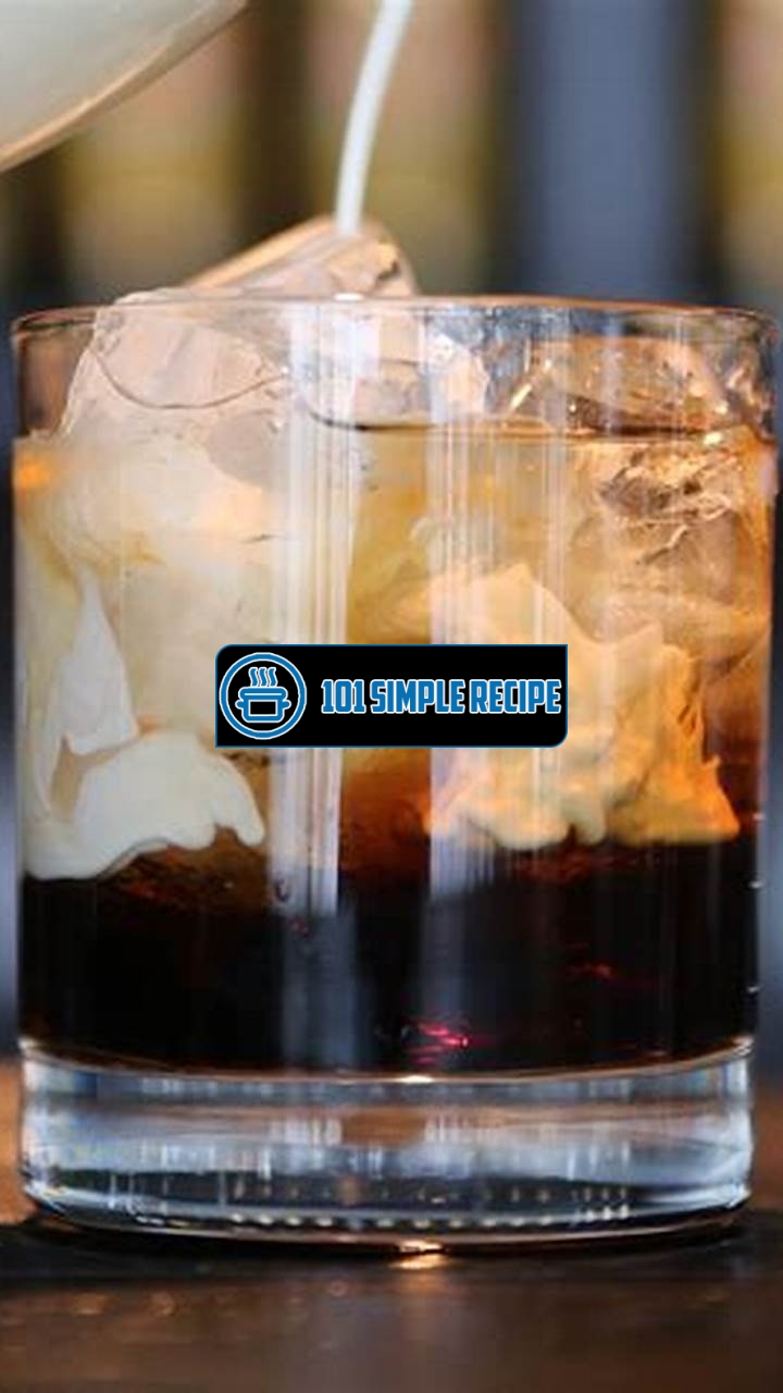 Indulge in the Classic Delight of White Russian Recipes | 101 Simple Recipe