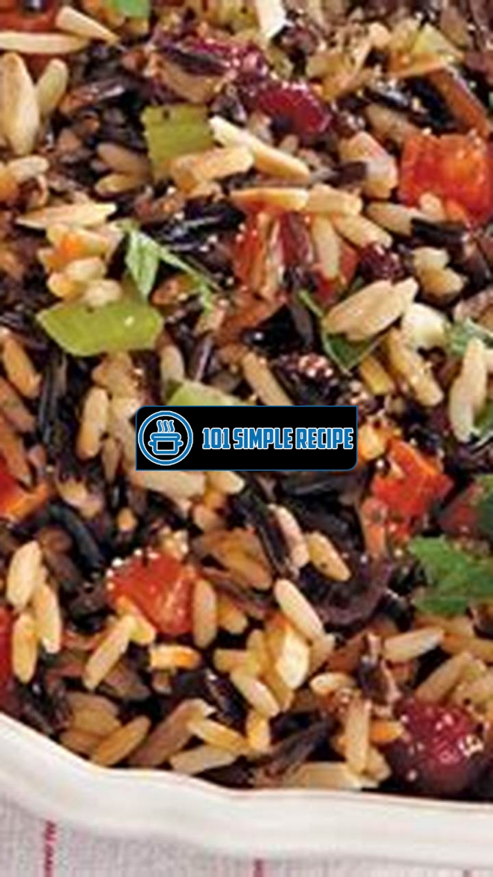 Elevate Your Meal with this Delicious Wild Rice Dressing Recipe | 101 Simple Recipe