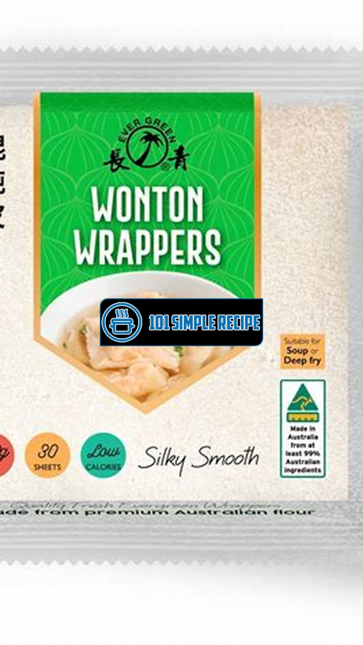 Discover the Best Woolworths Wonton Wrappers for Delicious Asian Delights | 101 Simple Recipe