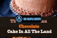 Boston Cream Pie Poke Cake With Chocolate Ganache | 101 Simple Recipe