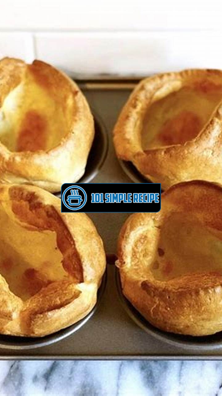 Elevate Your Yorkshire Pudding Recipe with 2 Eggs | 101 Simple Recipe