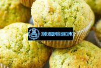 Delicious Zucchini Muffins Recipe for Sensational Snacking | 101 Simple Recipe