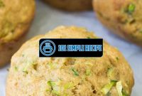 Delicious and Easy Zucchini Muffins Recipe | 101 Simple Recipe