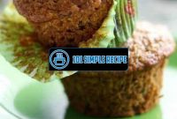 Delicious Vegan Zucchini Muffins for Healthy Snacking | 101 Simple Recipe